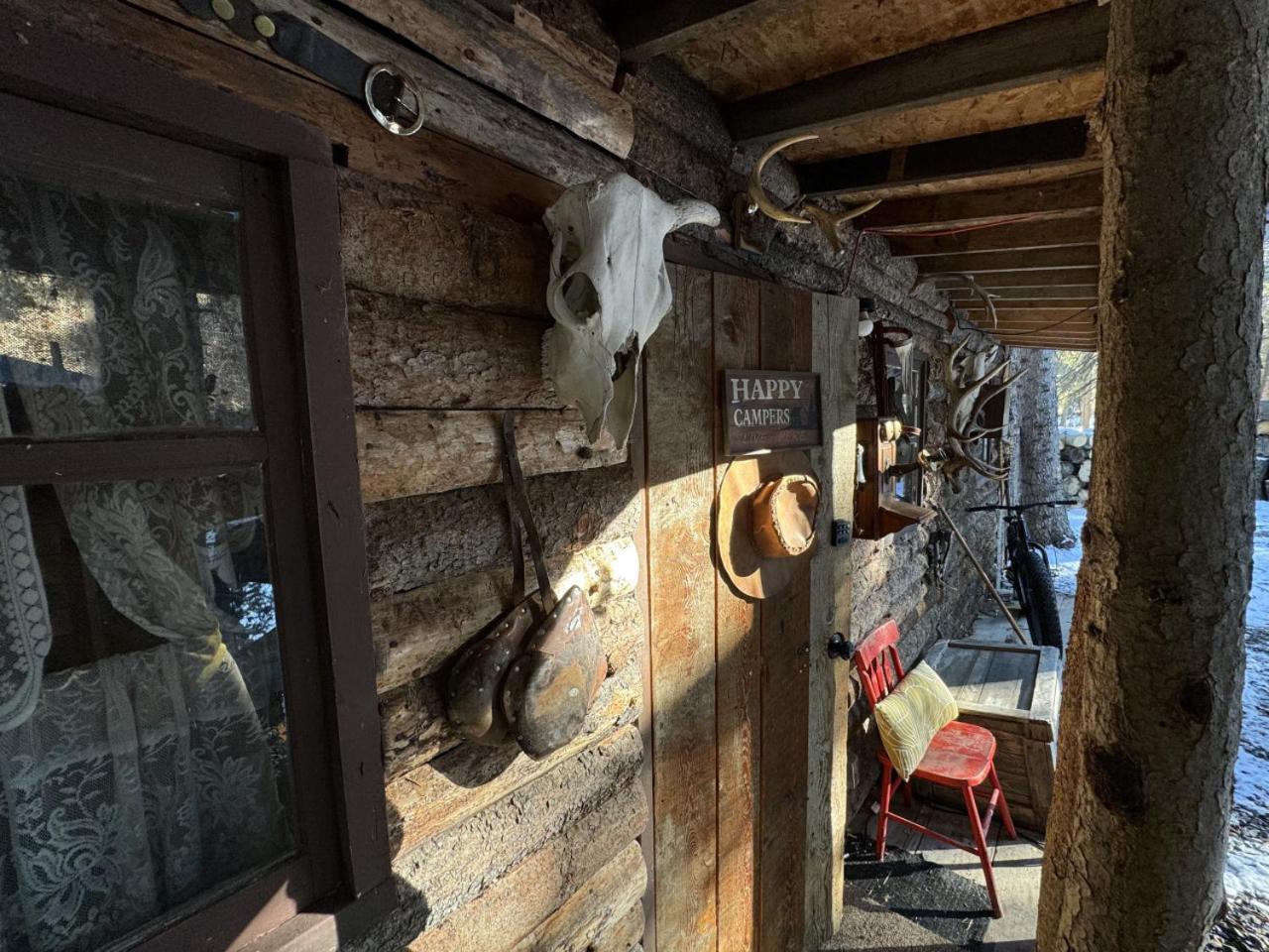 Rustic Cozy Cabin With Hot Tub Bragg Creek Екстериор снимка