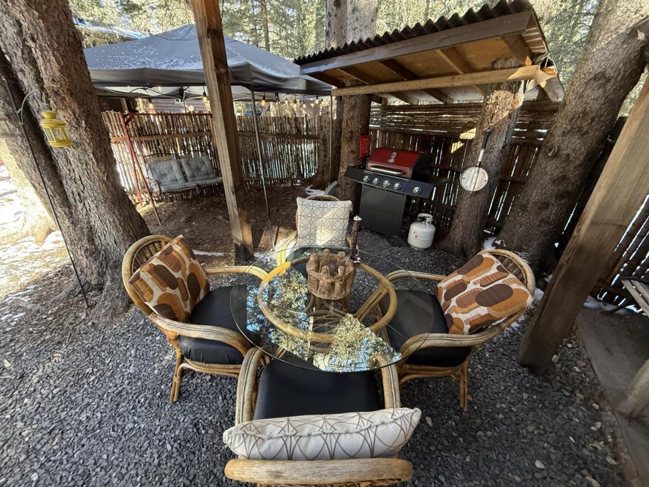 Rustic Cozy Cabin With Hot Tub Bragg Creek Екстериор снимка